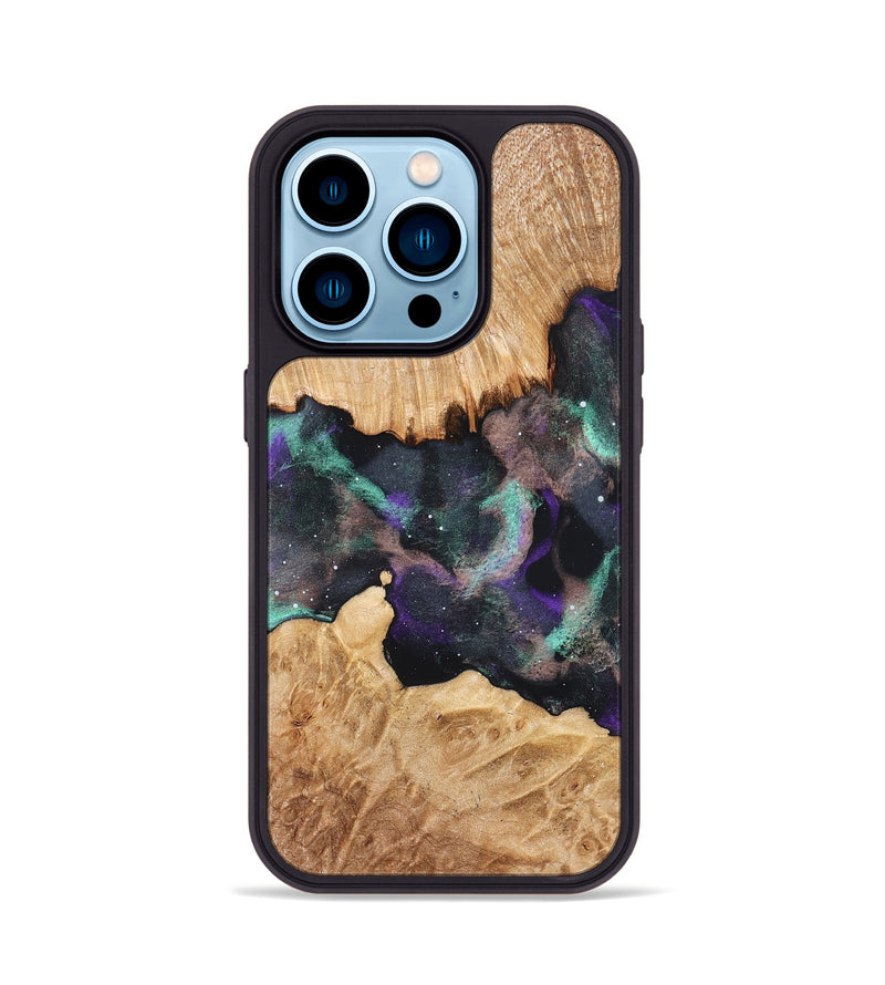 iPhone 14 Pro Wood Phone Case - Kunta (Cosmos, 823544)