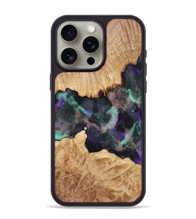 iPhone 15 Pro Max Wood Phone Case - Kunta (Cosmos, 823544)