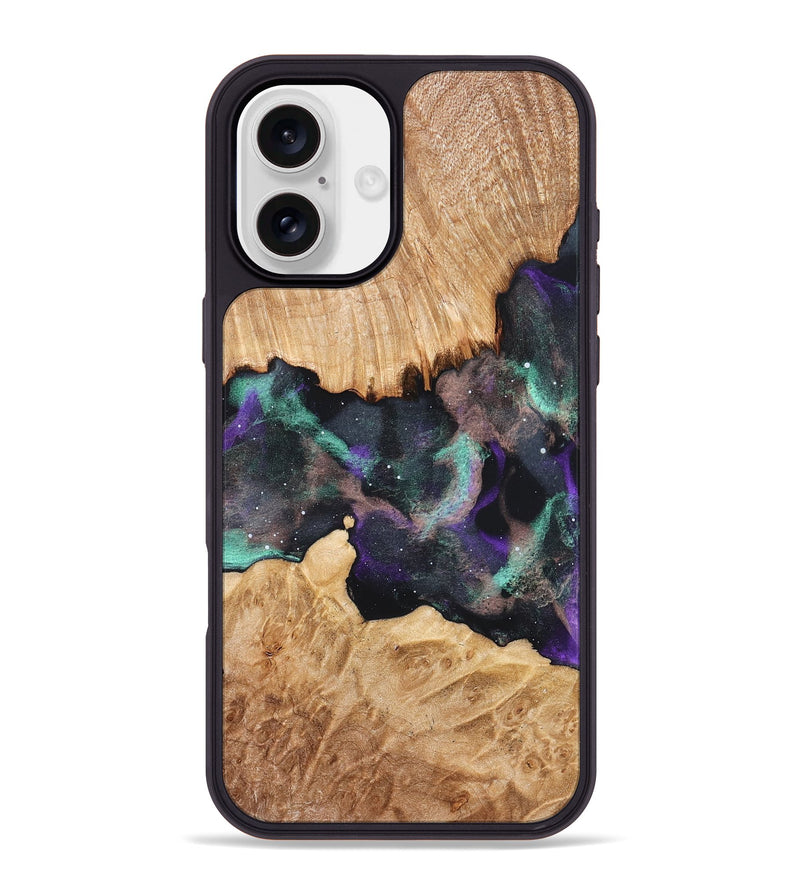 iPhone 16 Plus Wood Phone Case - Kunta (Cosmos, 823544)