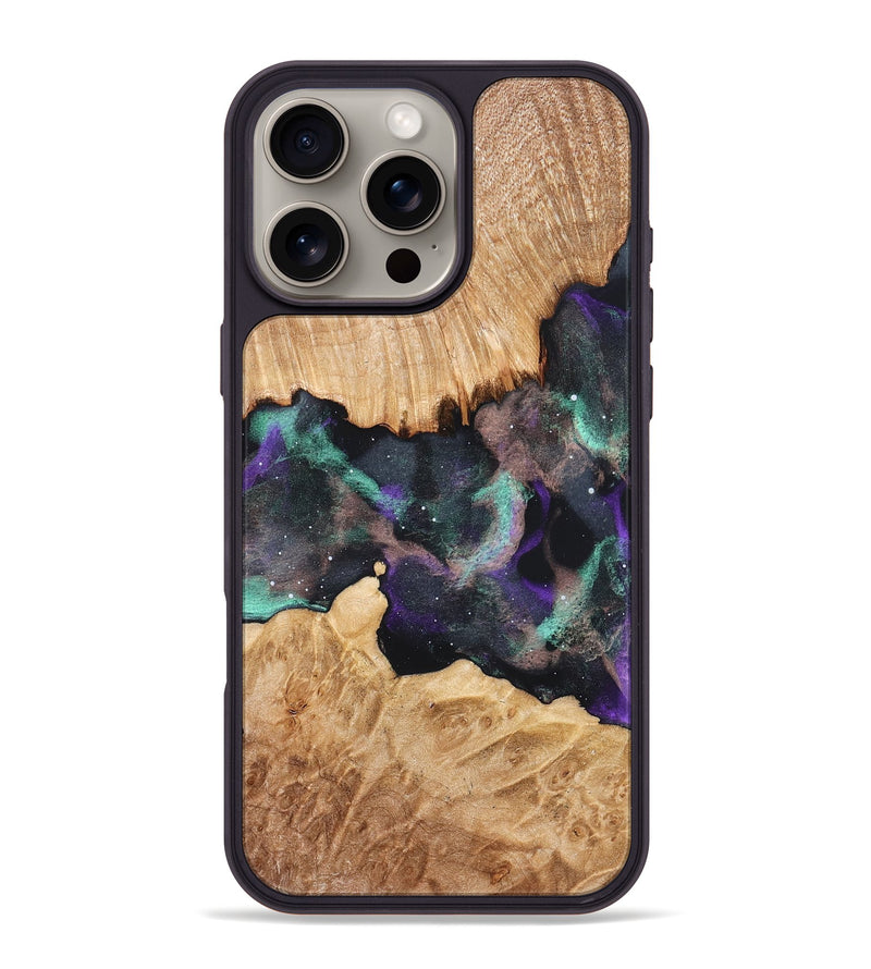 iPhone 16 Pro Max Wood Phone Case - Kunta (Cosmos, 823544)