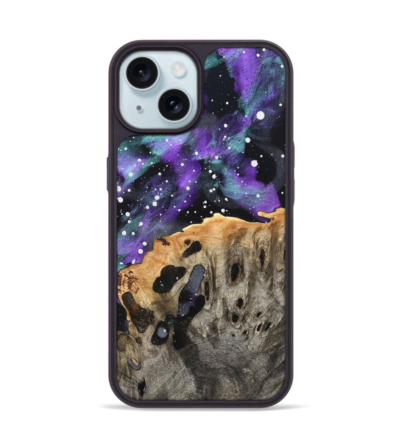 iPhone 15 Wood Phone Case - Titan (Cosmos, 823547)
