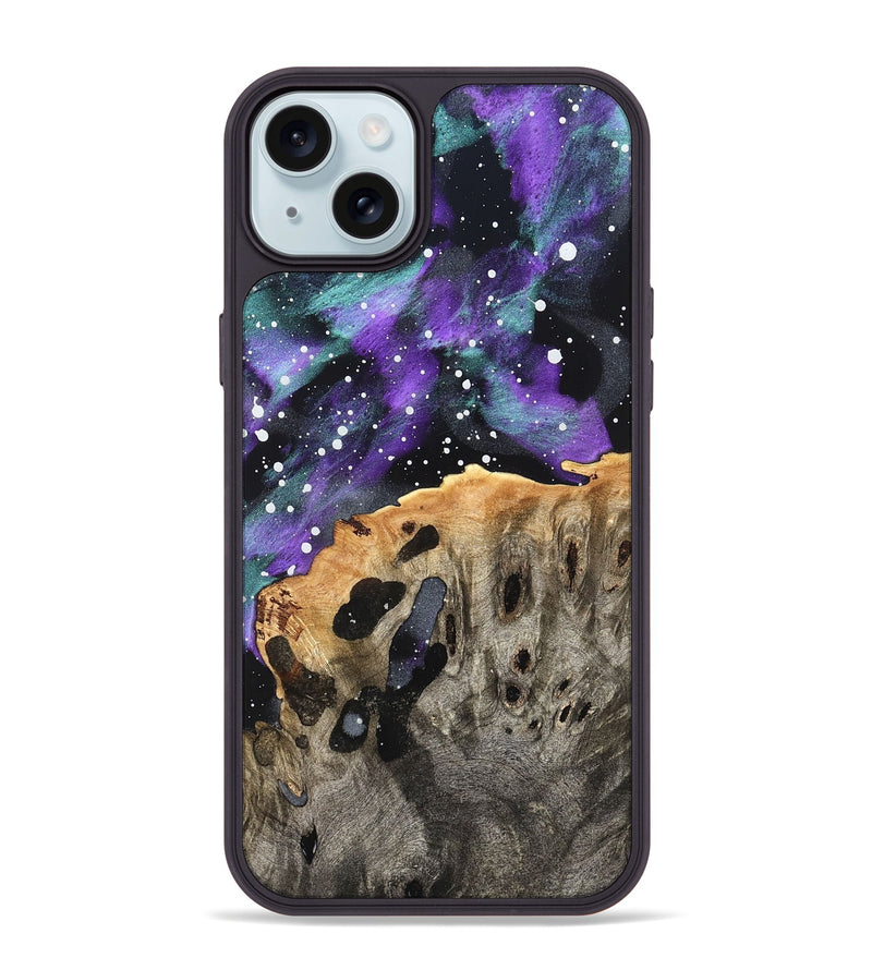 iPhone 15 Plus Wood Phone Case - Titan (Cosmos, 823547)