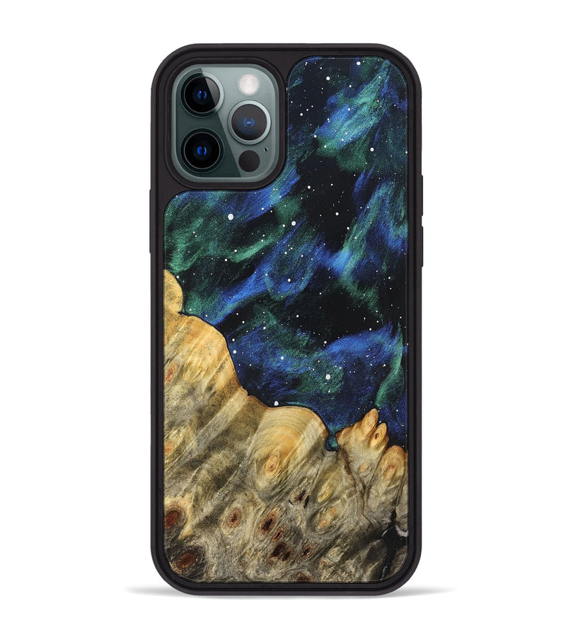 iPhone 12 Pro Max Wood Phone Case - David (Cosmos, 823552)