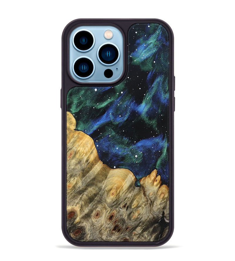 iPhone 14 Pro Max Wood Phone Case - David (Cosmos, 823552)