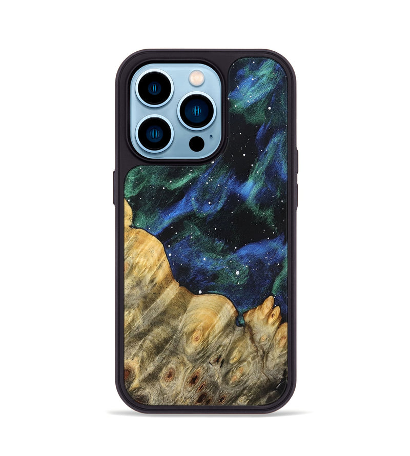 iPhone 14 Pro Wood Phone Case - David (Cosmos, 823552)