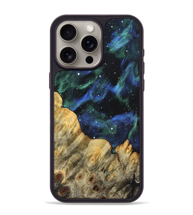 iPhone 15 Pro Max Wood Phone Case - David (Cosmos, 823552)