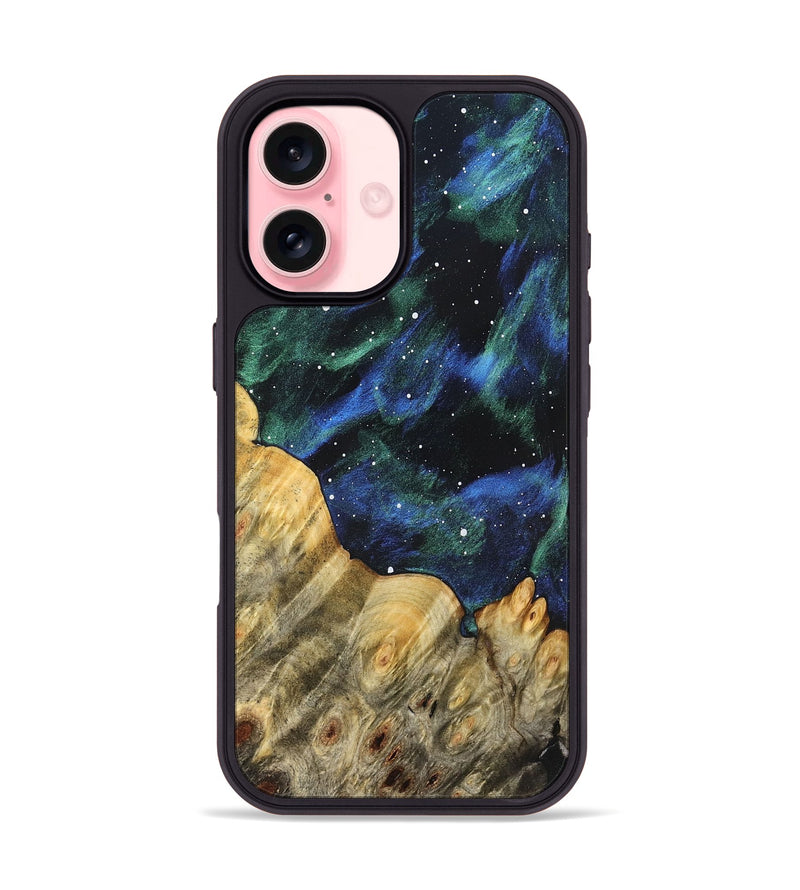 iPhone 16 Wood Phone Case - David (Cosmos, 823552)