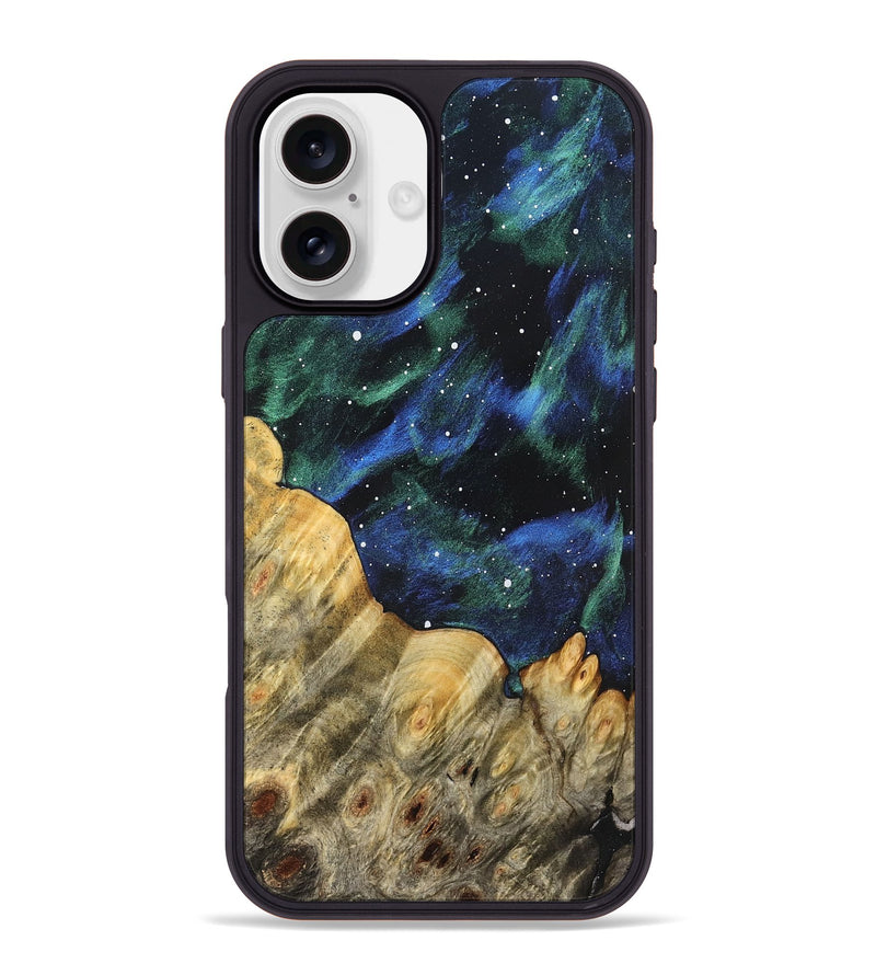 iPhone 16 Plus Wood Phone Case - David (Cosmos, 823552)