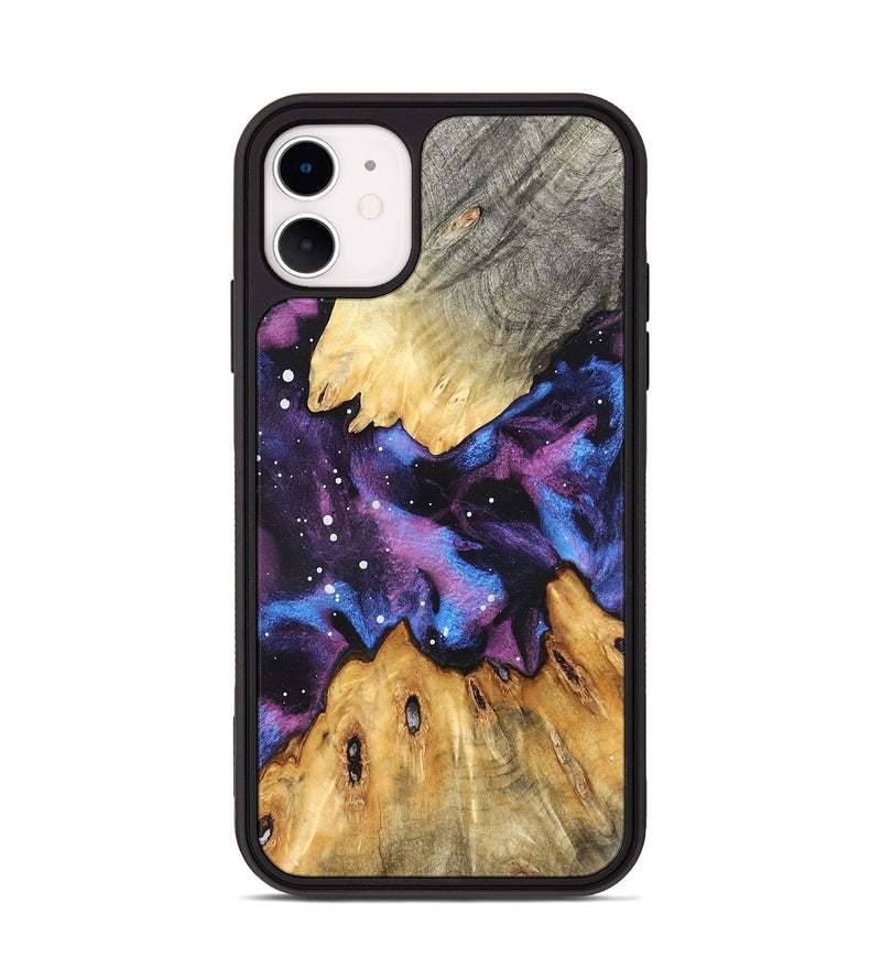 iPhone 11 Wood Phone Case - Cristin (Cosmos, 823555)