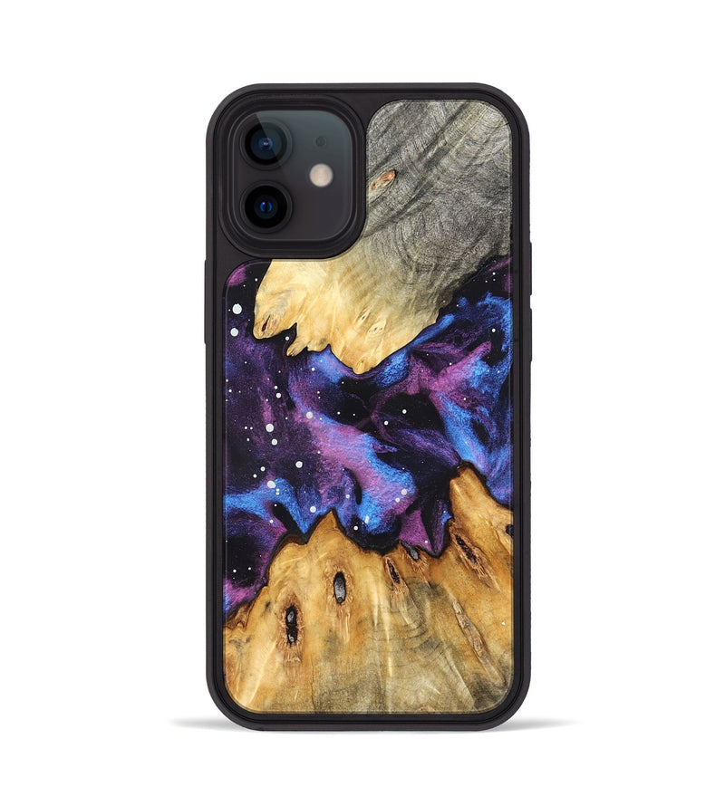 iPhone 12 Wood Phone Case - Cristin (Cosmos, 823555)