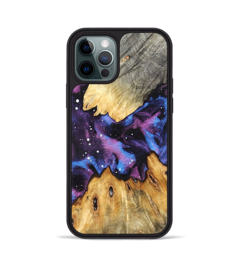 iPhone 12 Pro Wood Phone Case - Cristin (Cosmos, 823555)