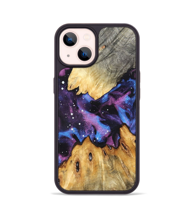 iPhone 14 Wood Phone Case - Cristin (Cosmos, 823555)