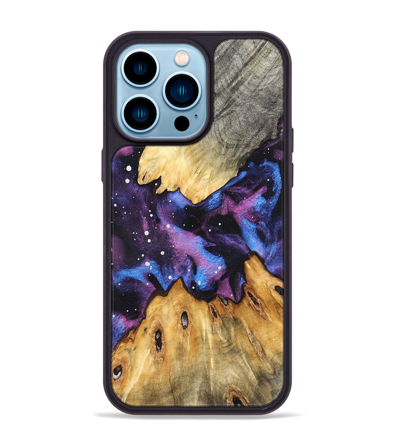 iPhone 14 Pro Max Wood Phone Case - Cristin (Cosmos, 823555)