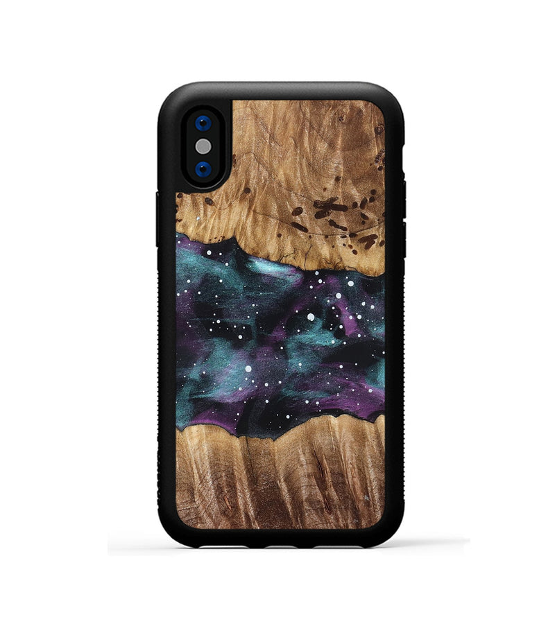 iPhone Xs Wood Phone Case - Dorian (Cosmos, 823556)