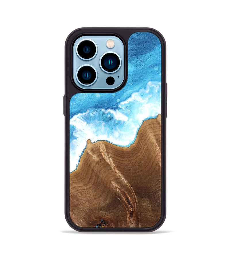 iPhone 14 Pro Wood Phone Case - Isabel (Coastal, 823557)