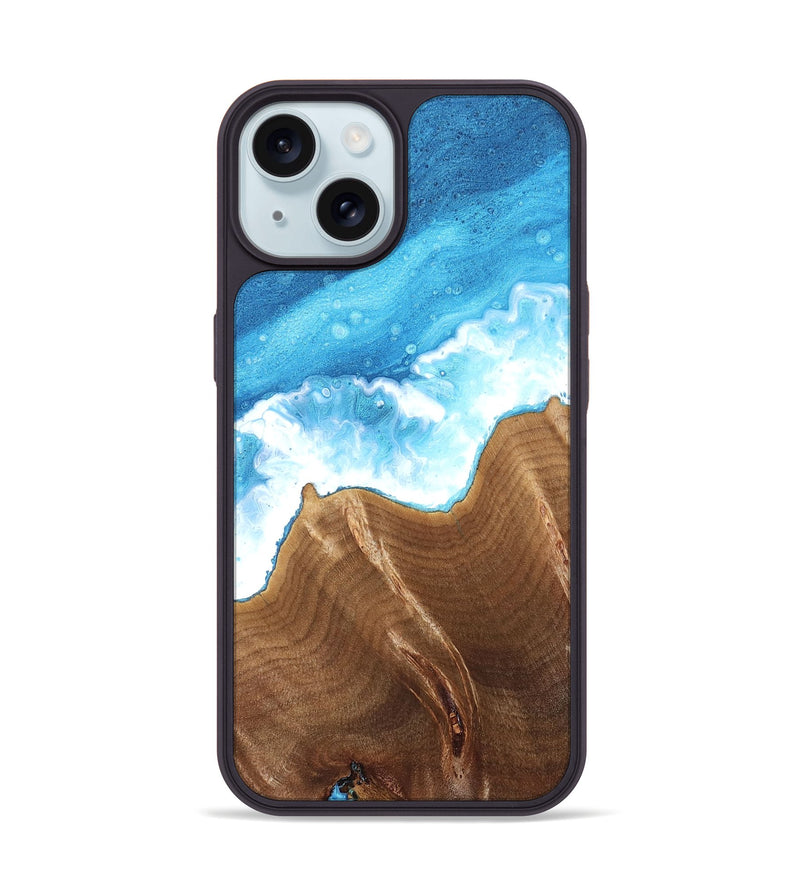 iPhone 15 Wood Phone Case - Isabel (Coastal, 823557)