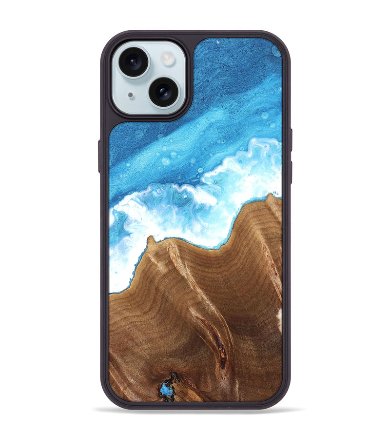 iPhone 15 Plus Wood Phone Case - Isabel (Coastal, 823557)