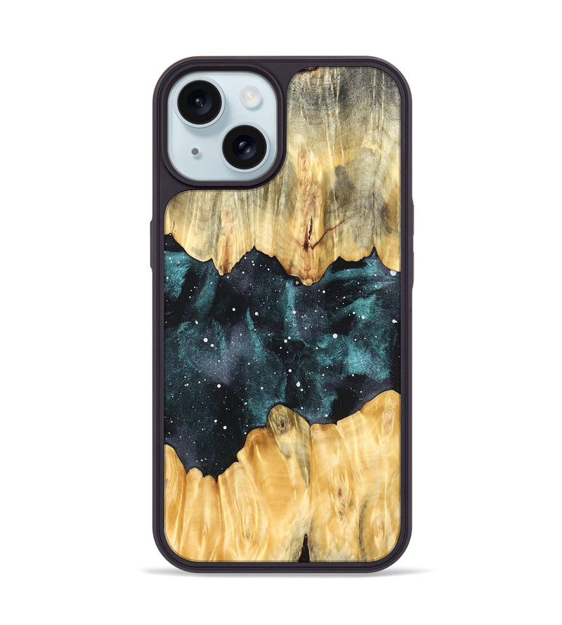 iPhone 15 Wood Phone Case - Alpha (Cosmos, 823558)