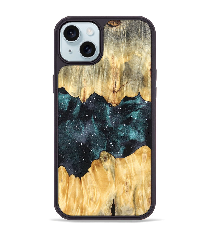 iPhone 15 Plus Wood Phone Case - Alpha (Cosmos, 823558)