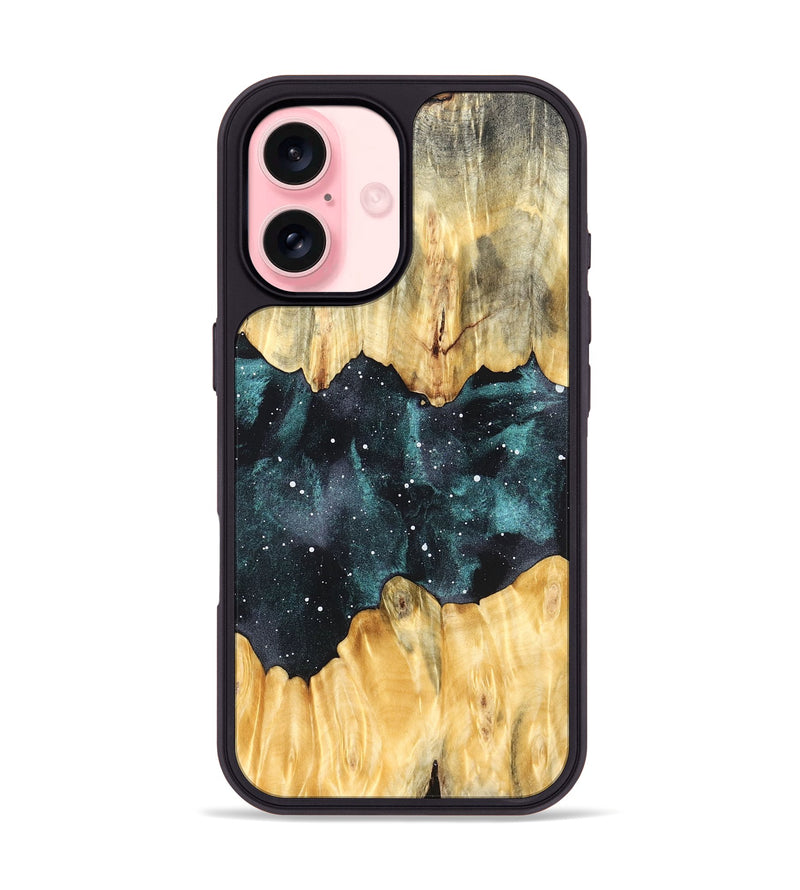 iPhone 16 Wood Phone Case - Alpha (Cosmos, 823558)
