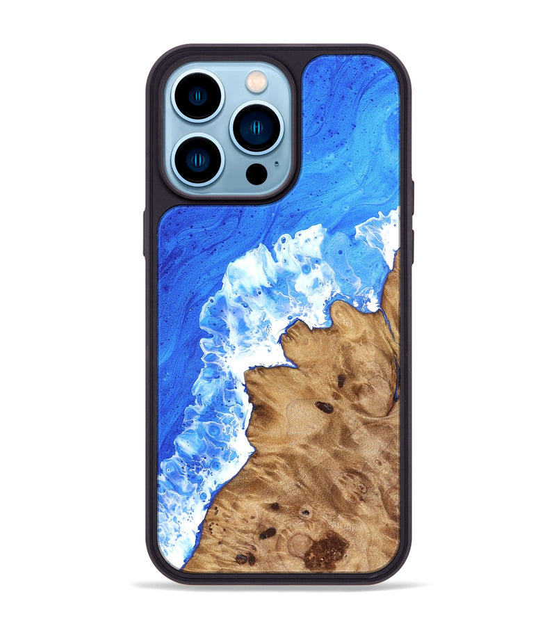 iPhone 14 Pro Max Wood Phone Case - Taniyah (Coastal, 823562)