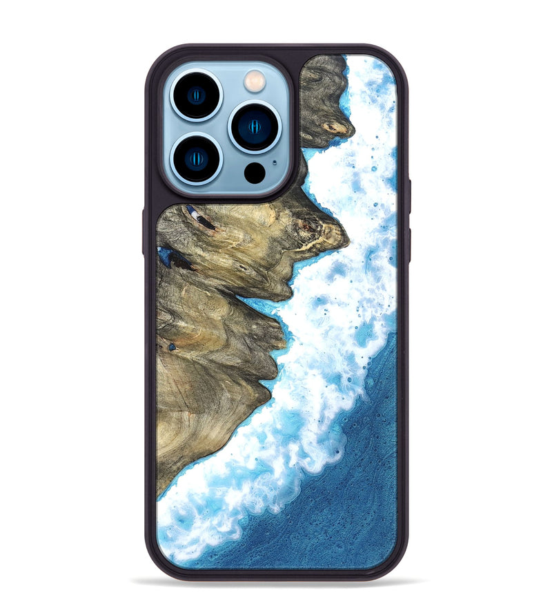 iPhone 14 Pro Max Wood Phone Case - Eliseo (Coastal, 823563)