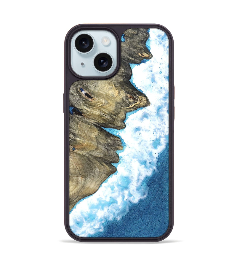 iPhone 15 Wood Phone Case - Eliseo (Coastal, 823563)