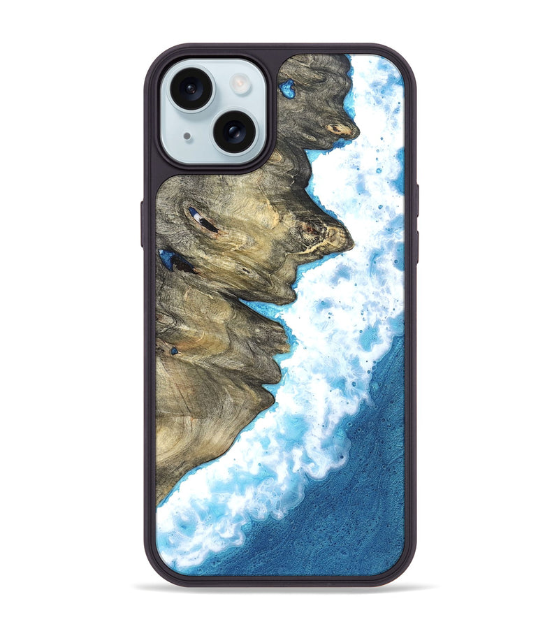 iPhone 15 Plus Wood Phone Case - Eliseo (Coastal, 823563)