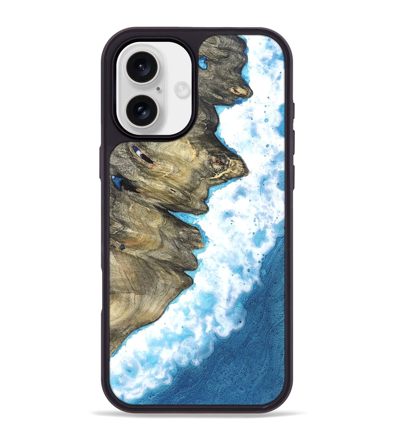 iPhone 16 Plus Wood Phone Case - Eliseo (Coastal, 823563)