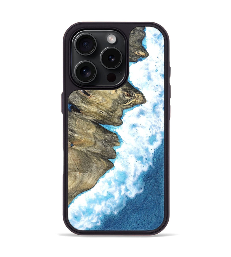 iPhone 16 Pro Wood Phone Case - Eliseo (Coastal, 823563)