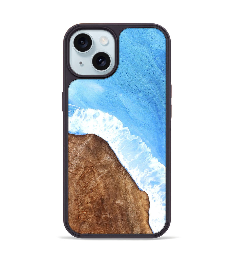 iPhone 15 Wood Phone Case - Rae (Coastal, 823565)