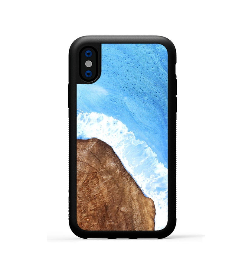 iPhone Xs Wood Phone Case - Rae (Coastal, 823565)