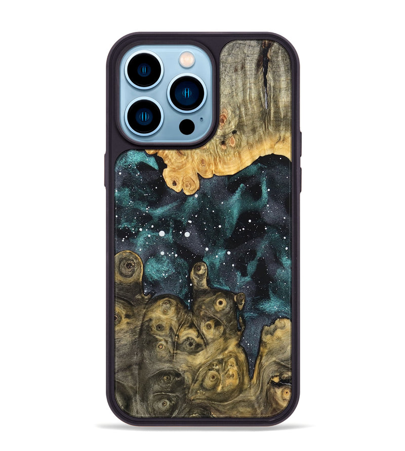 iPhone 14 Pro Max Wood Phone Case - Poppy (Cosmos, 823566)