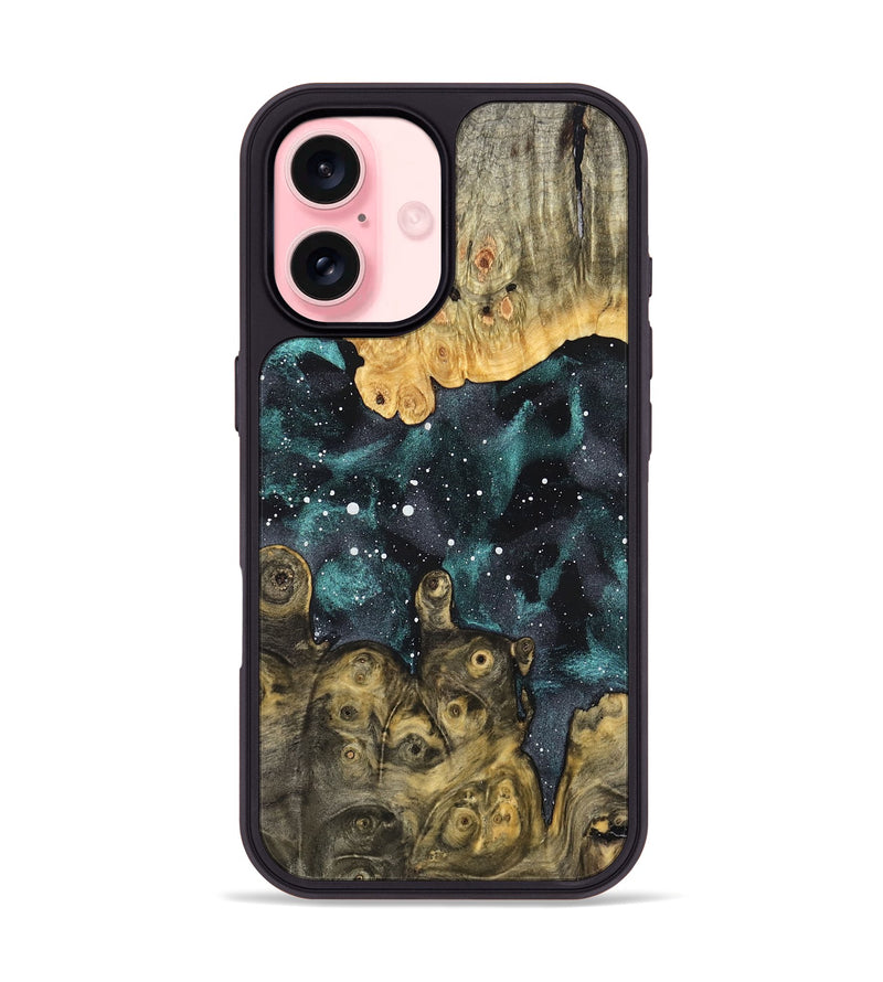 iPhone 16 Wood Phone Case - Poppy (Cosmos, 823566)