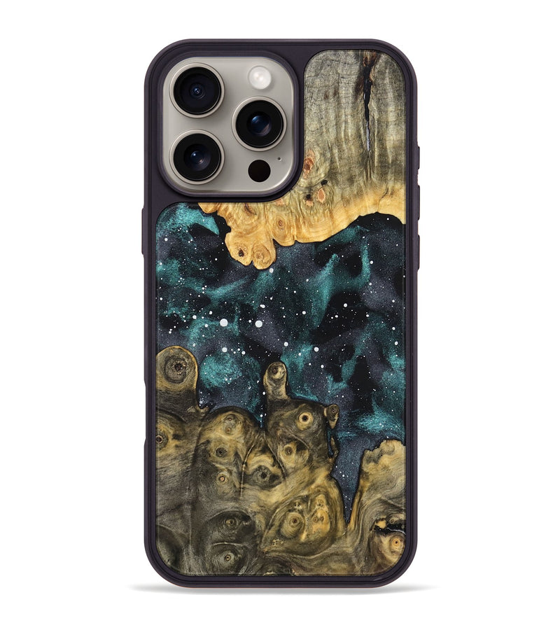 iPhone 16 Pro Max Wood Phone Case - Poppy (Cosmos, 823566)