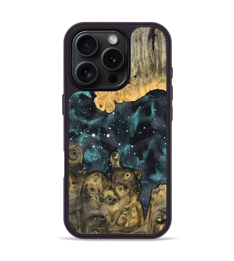 iPhone 16 Pro Wood Phone Case - Poppy (Cosmos, 823566)