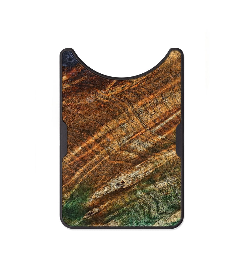 Alloy Wood Wallet - Adela (Wood Burl, 823567)