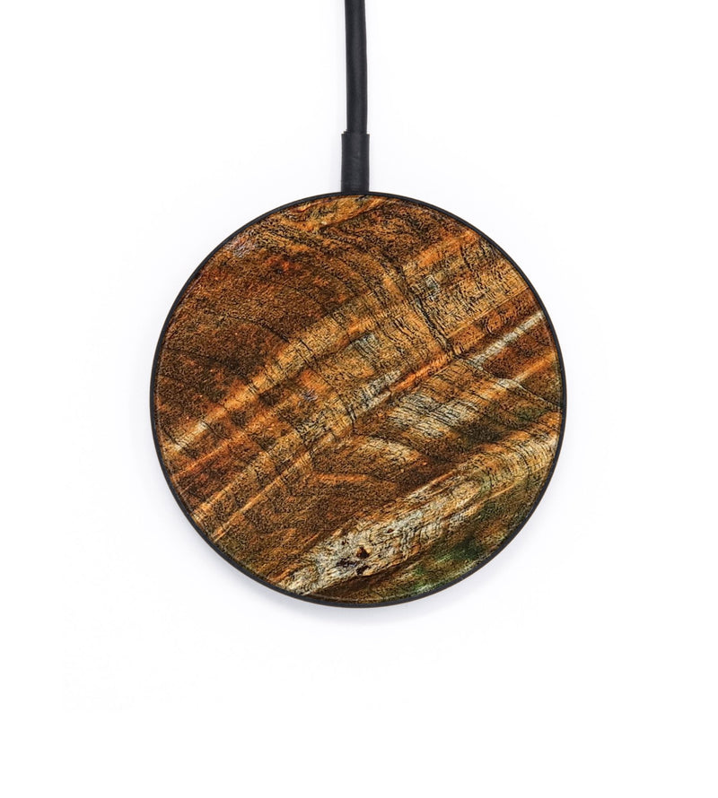 Circle Wood Wireless Charger - Adela (Wood Burl, 823567)