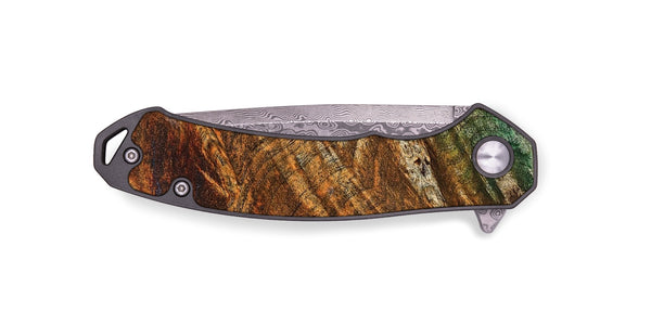 EDC Wood Pocket Knife - Adela (Wood Burl, 823567)