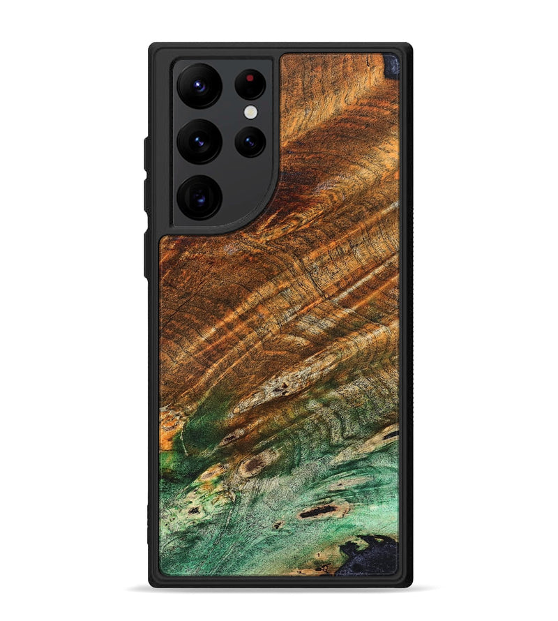 Galaxy S22 Ultra Wood Phone Case - Adela (Wood Burl, 823567)