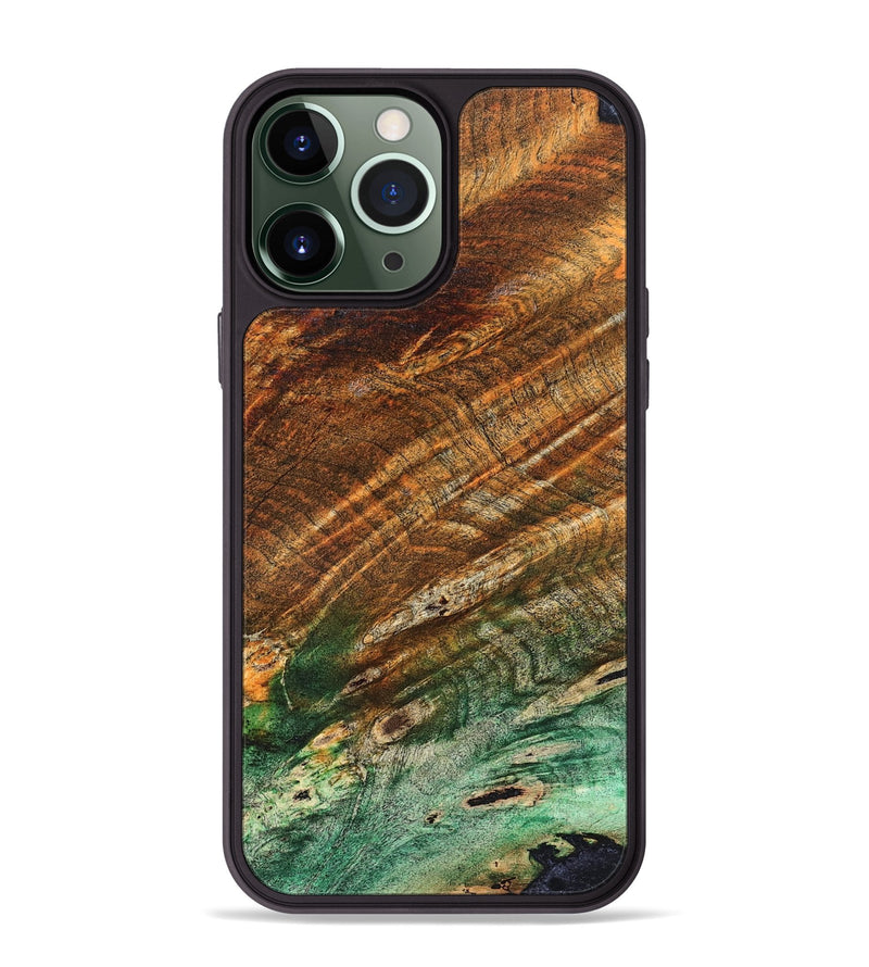 iPhone 13 Pro Max Wood Phone Case - Adela (Wood Burl, 823567)