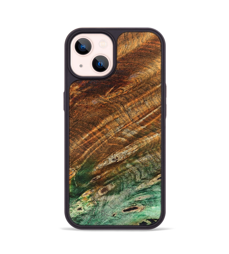 iPhone 14 Wood Phone Case - Adela (Wood Burl, 823567)
