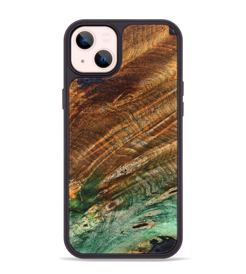iPhone 14 Plus Wood Phone Case - Adela (Wood Burl, 823567)