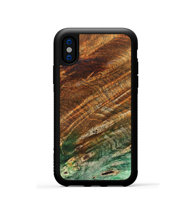 iPhone Xs Wood Phone Case - Adela (Wood Burl, 823567)