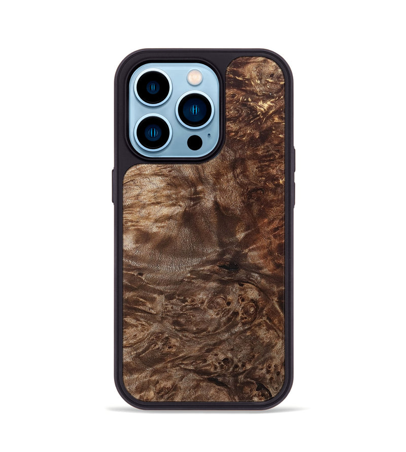 iPhone 14 Pro Wood Phone Case - Grayce (Wood Burl, 823568)
