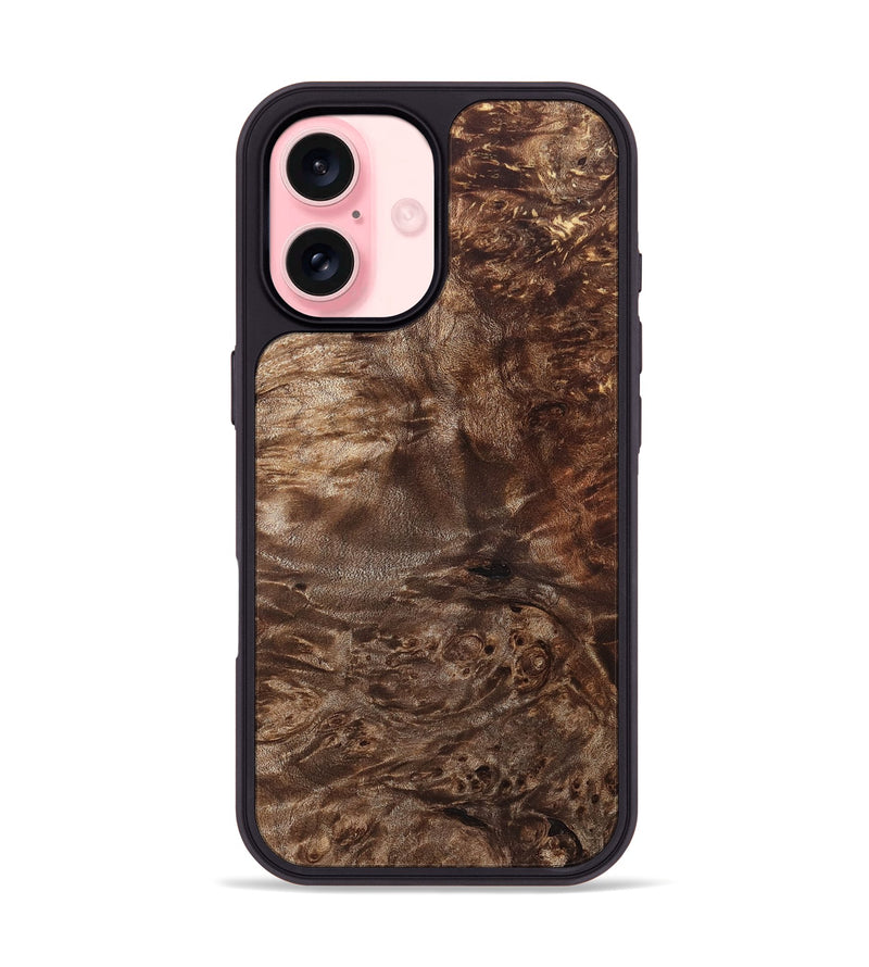 iPhone 16 Wood Phone Case - Grayce (Wood Burl, 823568)
