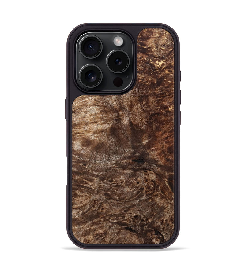 iPhone 16 Pro Wood Phone Case - Grayce (Wood Burl, 823568)