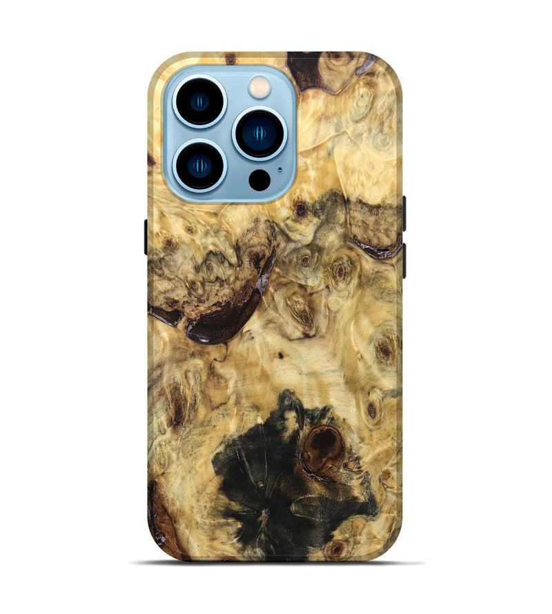 iPhone 14 Pro Wood Live Edge Phone Case - Rodger (Solid Wood, 823570)