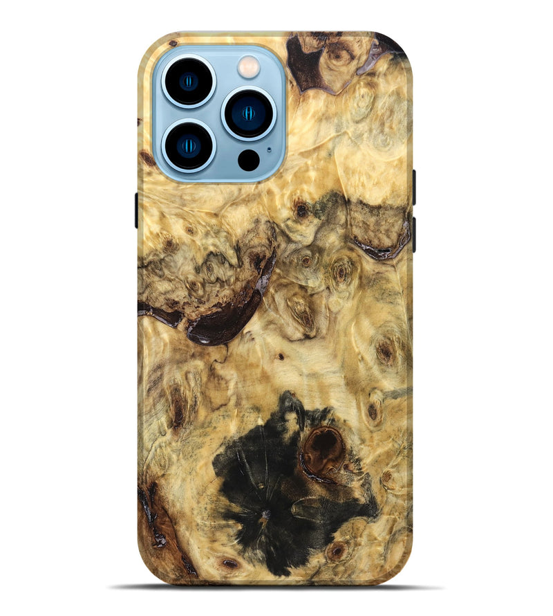 iPhone 14 Pro Max Wood Live Edge Phone Case - Rodger (Solid Wood, 823570)