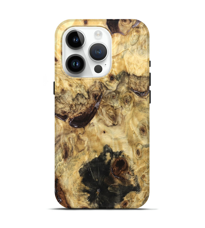 iPhone 15 Pro Wood Live Edge Phone Case - Rodger (Solid Wood, 823570)